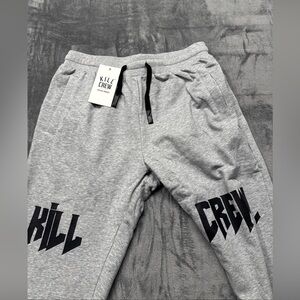 Kill Crew means Gray Joggers
